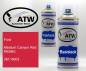 Preview: Ford, Medium Canyon Red Metallic, 2M / 6003: 400ml Sprühdose + 400ml Klarlack - Set, von ATW Autoteile West.
